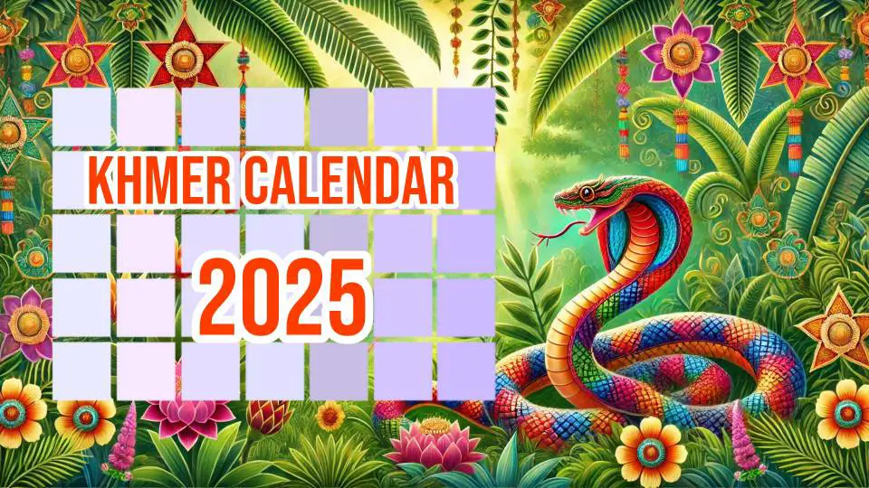 khmer calendar 2025